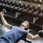 fly workout with dumbbells