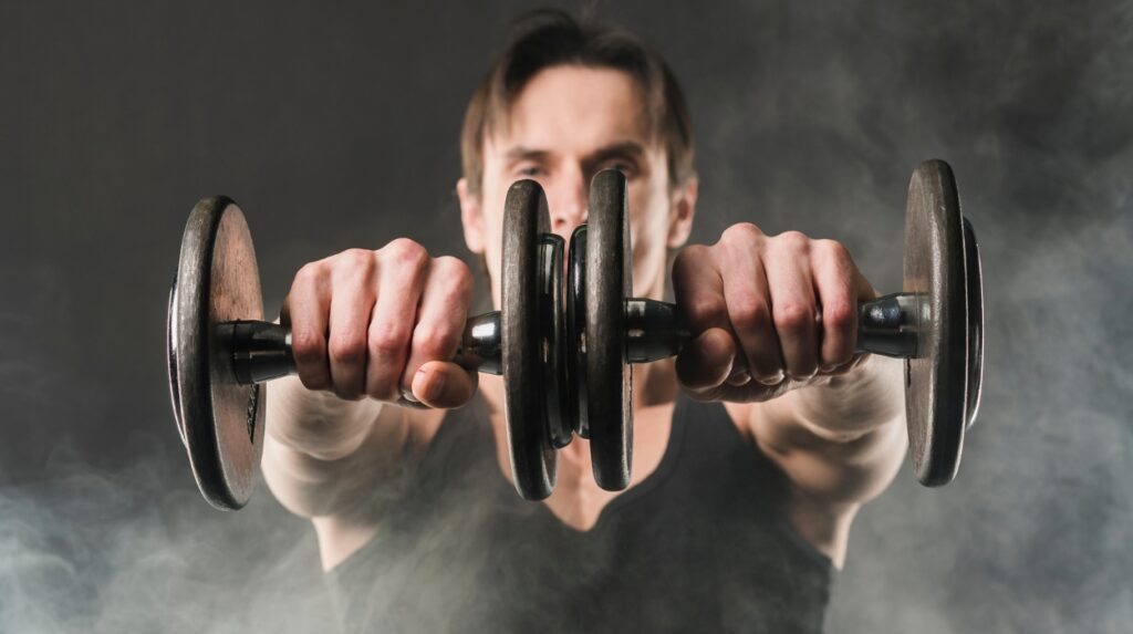 How to Programme the Dumbbell Front Raise