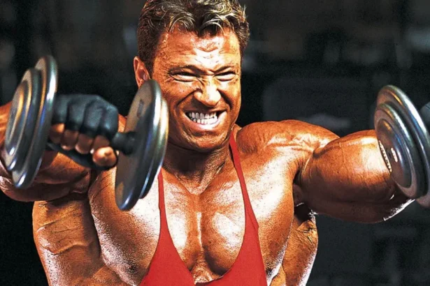 dumbbell front raise